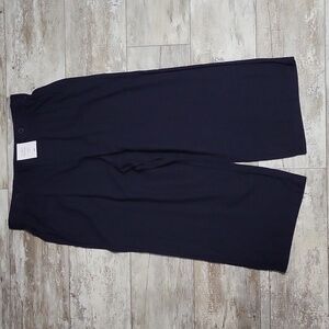 Croft & Barrow Mid Rise Linen Blend Crop Pants